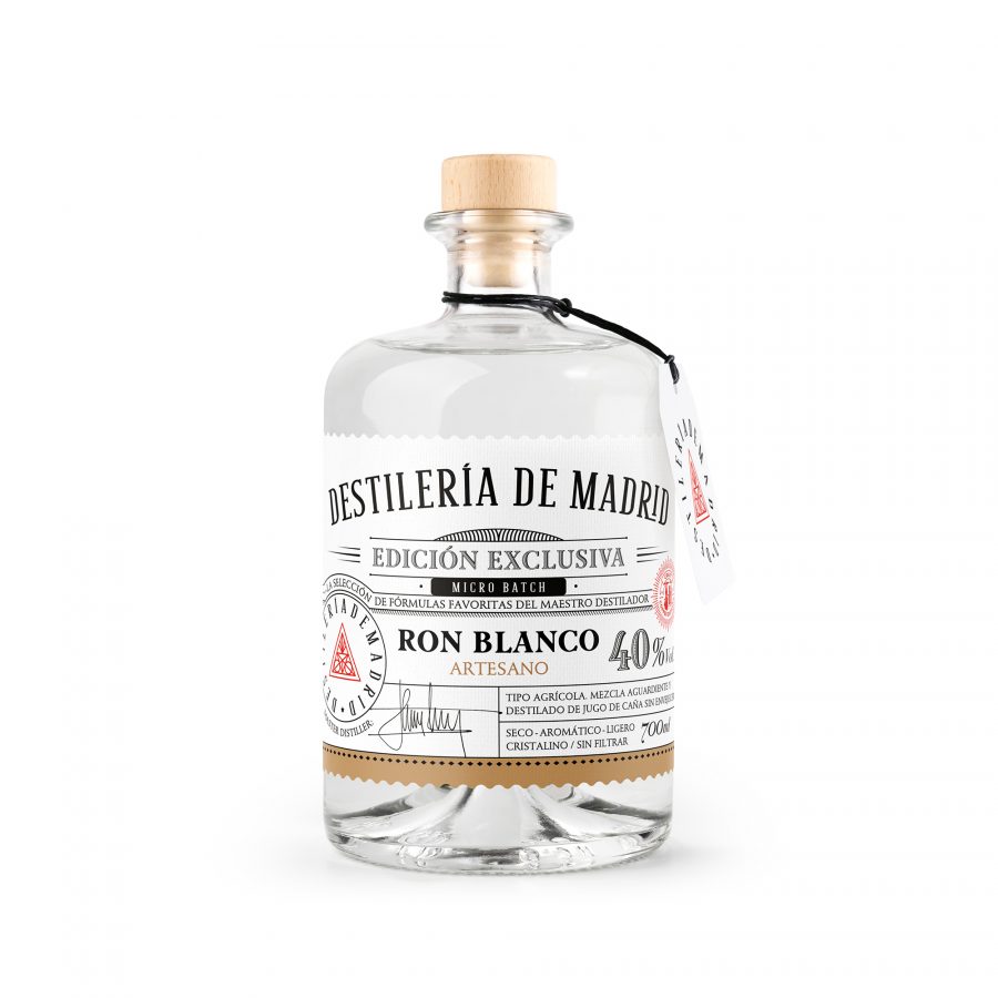 RON BLANCO ARTESANO - DESTILERÍA DE MADRID