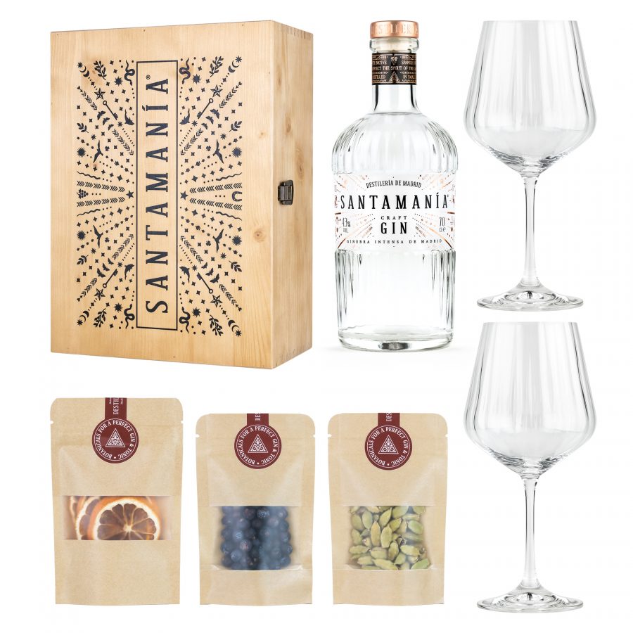 SANTAMANIA GIN - CAJA REGALO GIN TONIC - Imagen 2