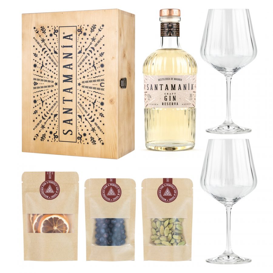 SANTAMANIA GIN RESERVA - CAJA REGALO GIN TONIC - Imagen 2