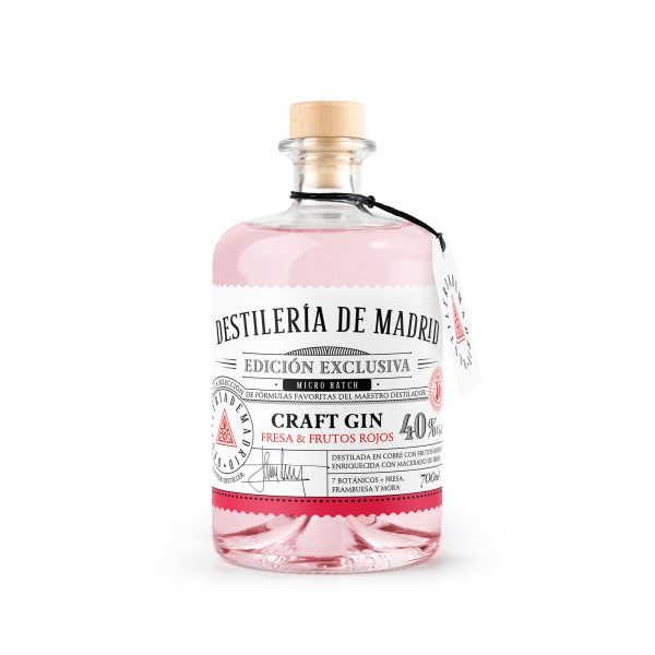 GIN FRESA Y FRUTOS ROJOS - DESTILERÍA DE MADRID
