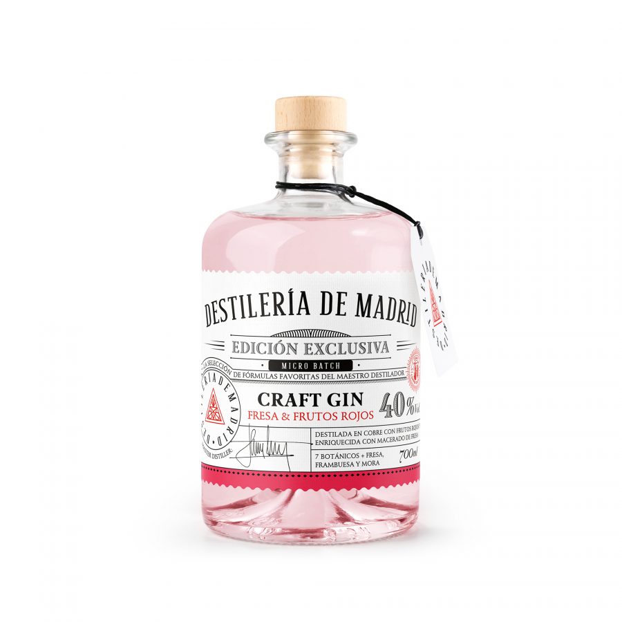 GIN FRESA Y FRUTOS ROJOS - DESTILERÍA DE MADRID
