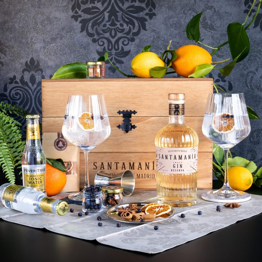 SANTAMANIA GIN RESERVA - COFRE REGALO GIN TONIC - Imagen 6