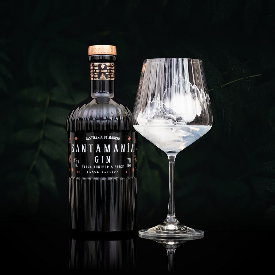 SANTAMANIA BLACK EDITION GIN - Imagen 2