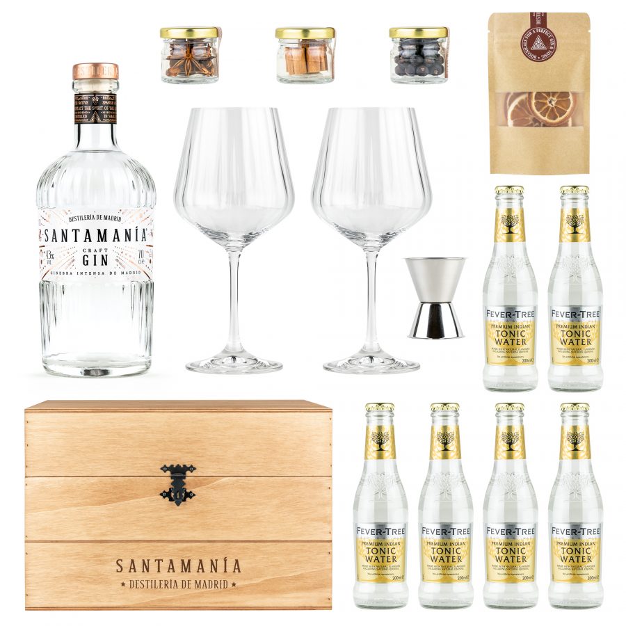SANTAMANIA GIN - COFRE REGALO GIN TONIC - Imagen 2