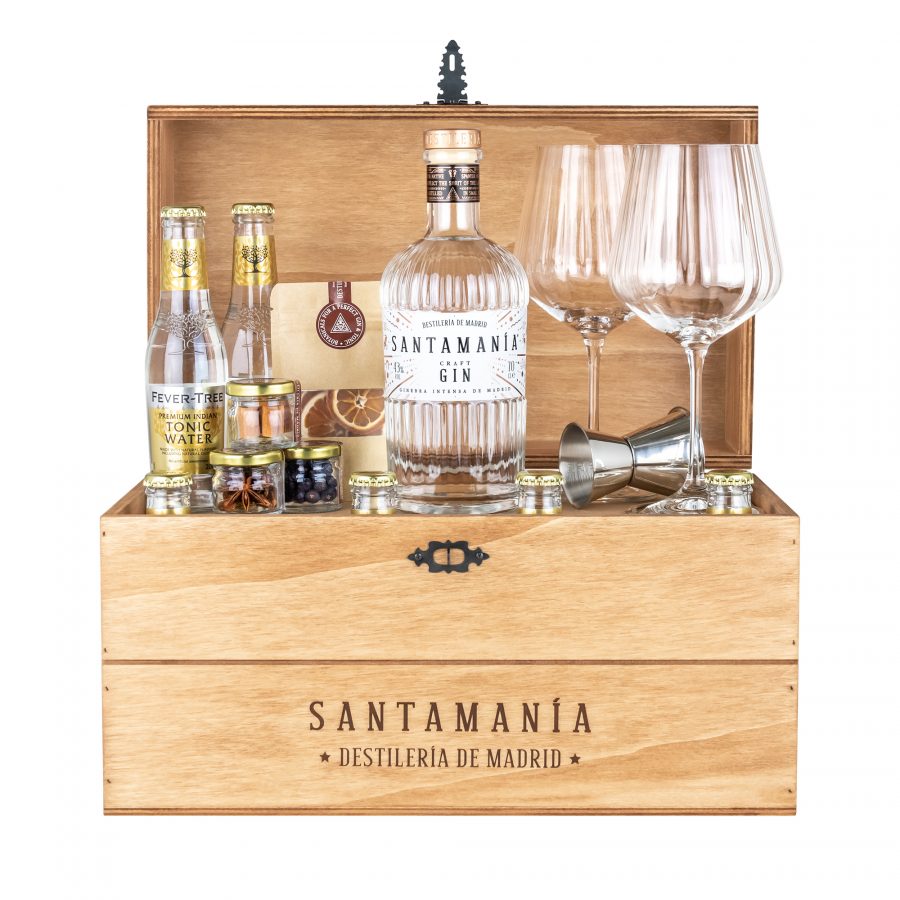 SANTAMANIA GIN - COFRE REGALO GIN TONIC
