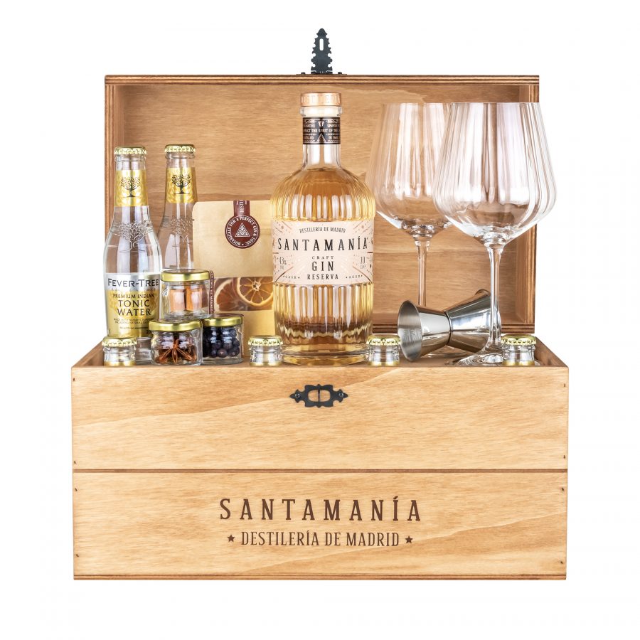 SANTAMANIA GIN RESERVA - COFRE REGALO GIN TONIC